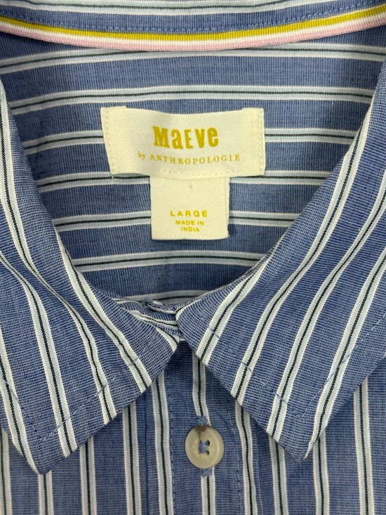 Anthropologie Maeve Alaina Swing Button-Down Shirt - Picture 4 of 9